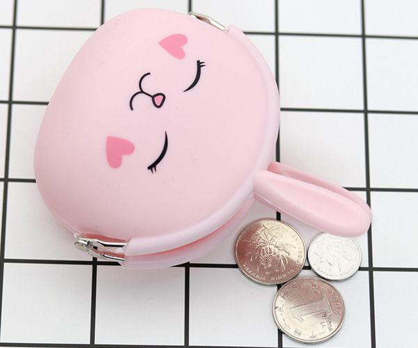 硅膠家用鑰匙包，卡通鑰匙包，女士硅膠鑰匙包